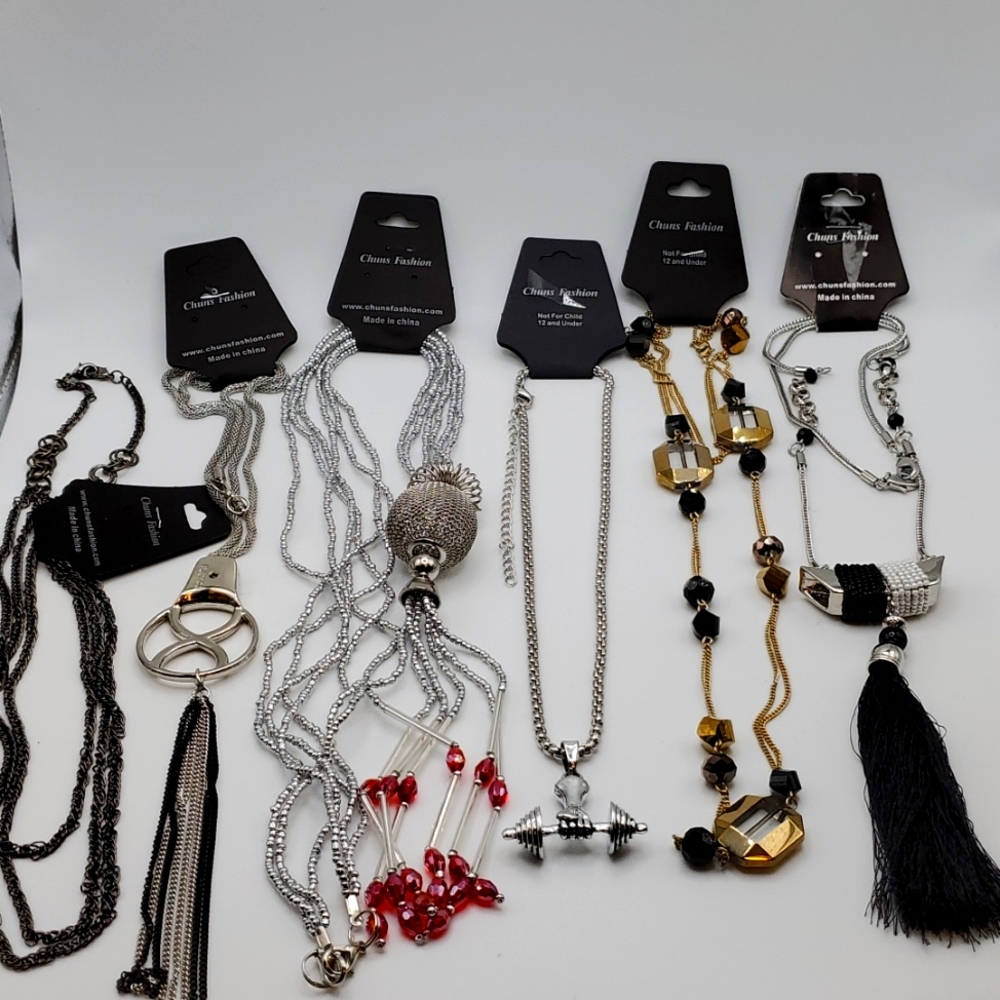 6pc Necklace lot
